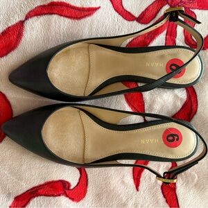 Black Slingback Heels | Minimal & Chic